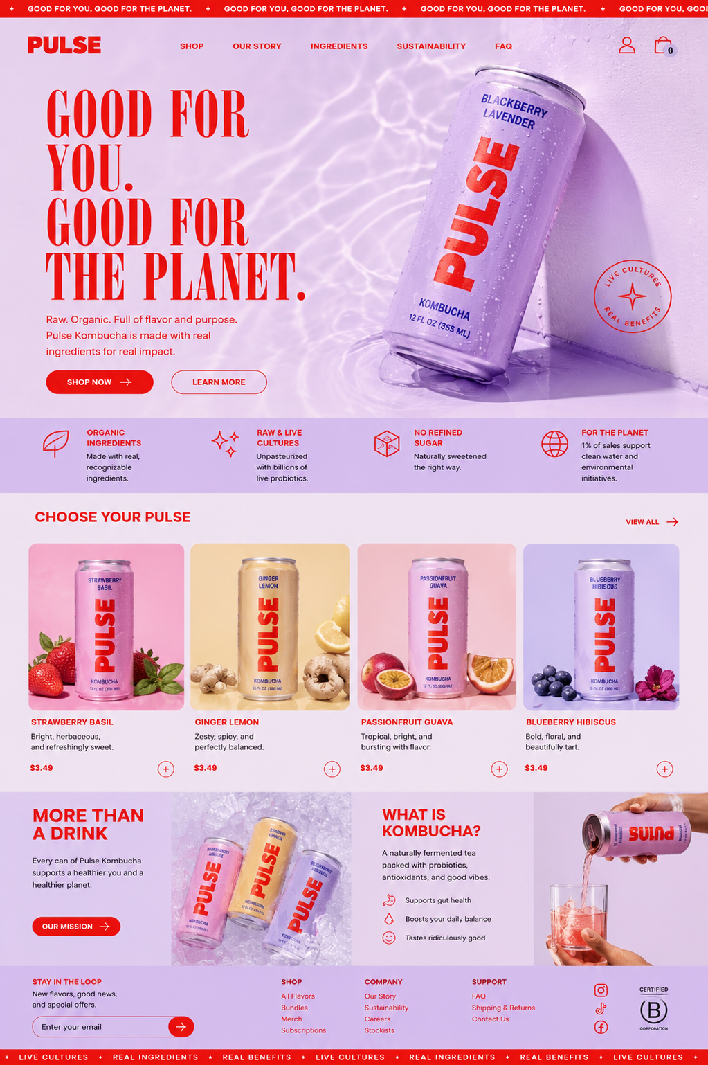 Pulse Kombucha